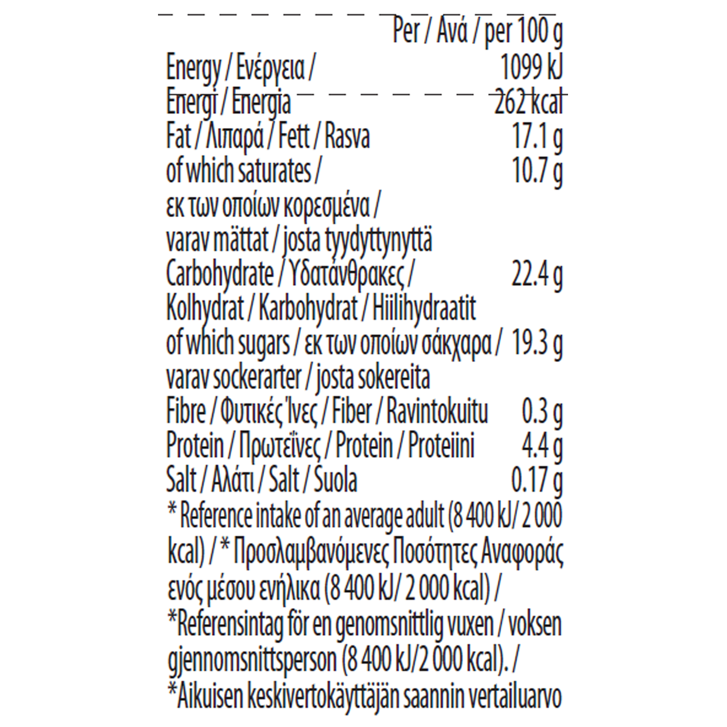 Cookies and Cream Mini Cup